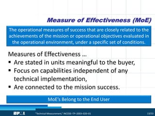 Implementing Technical Performance Measures | PDF