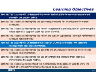 Implementing Technical Performance Measures | PDF