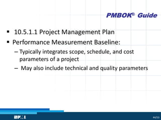 Implementing Technical Performance Measures | PDF