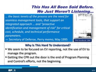 Implementing Technical Performance Measures | PDF