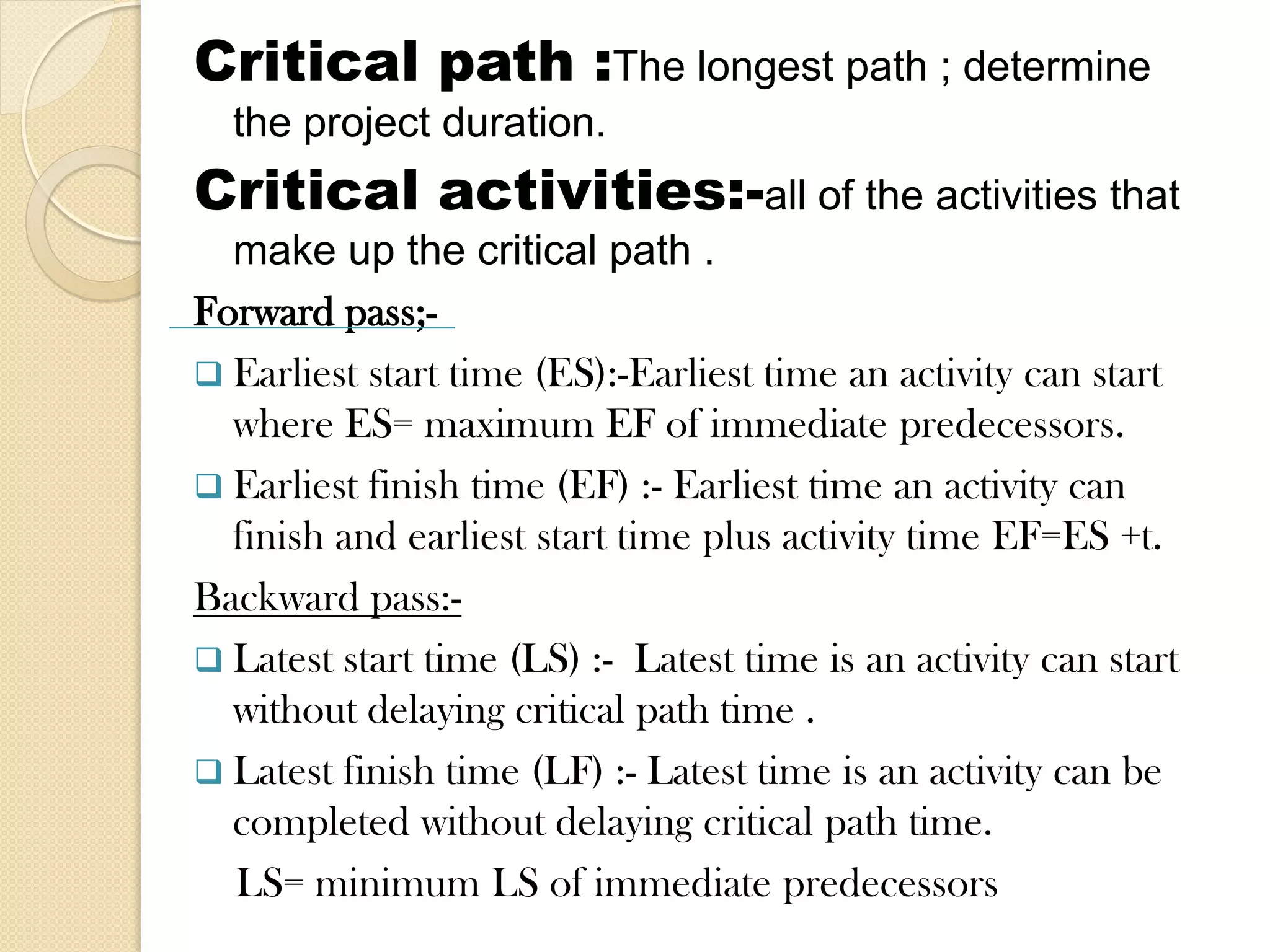 CPM AND PERT | PDF