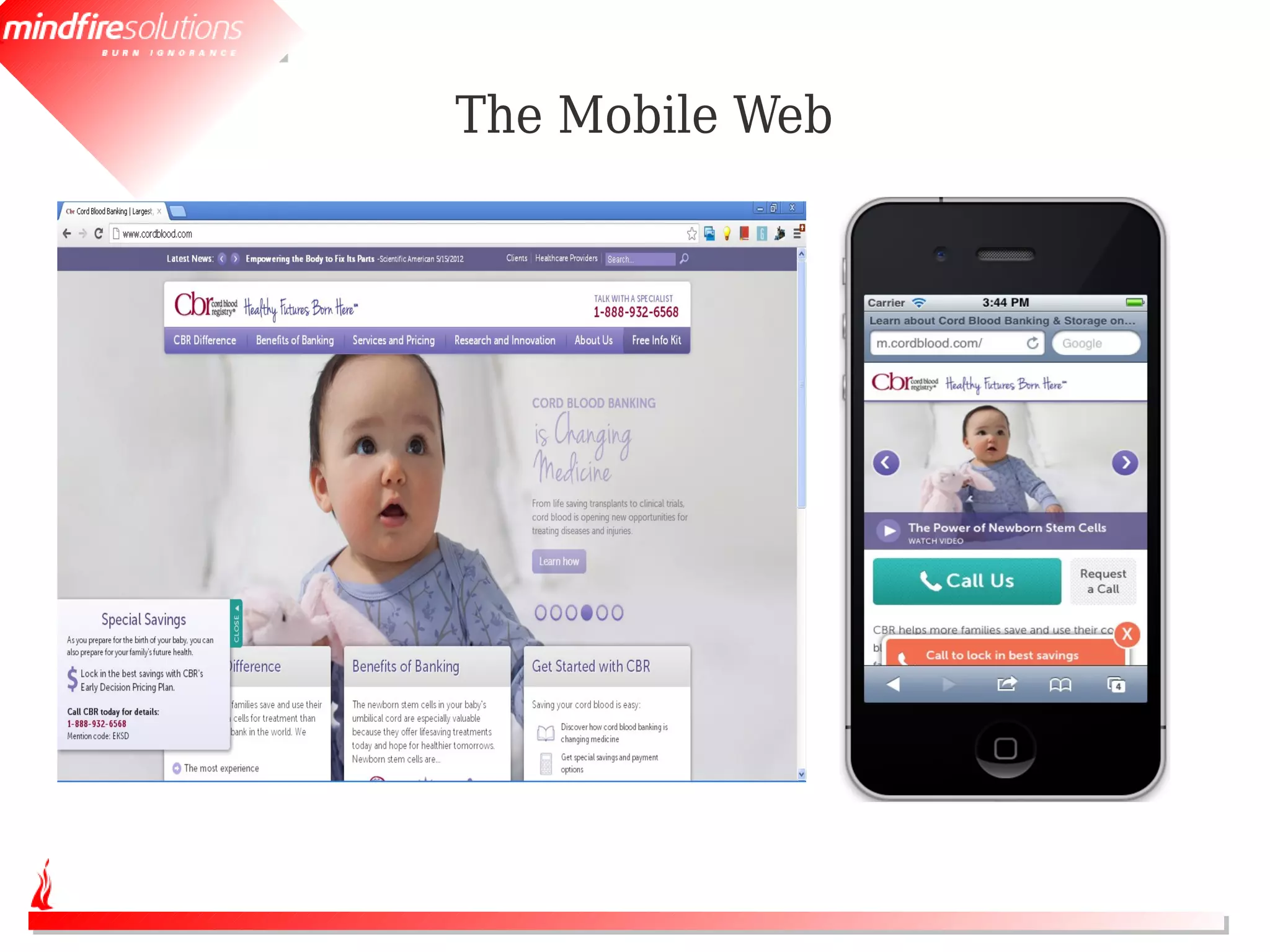 The Mobile Web
 
