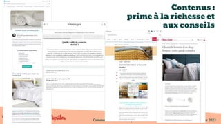 Comment utiliser le SEO pour booster votre conquête prospects ? – Février 2022
Contenus :
prime à la richesse et
aux conseils
 