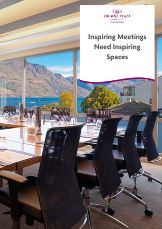 Inspiring Meetings
Need Inspiring
Spaces
 