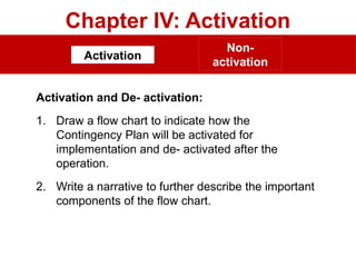 Contingency Planning Module 3, Part 3 - Process.pptx