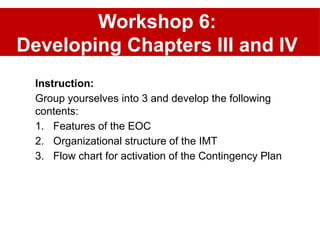 Contingency Planning Module 3, Part 3 - Process.pptx