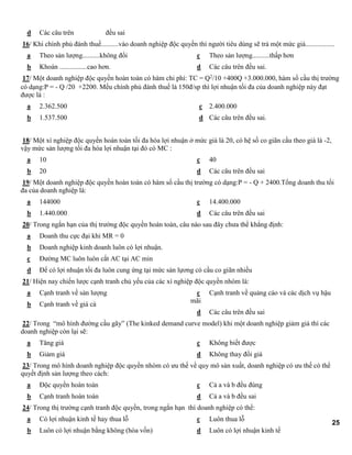 Taps Model.pdf CÓ ĐÁP ÁN - BỘ ĐỀ ÔN THI KINH TẾ VI MÔ UEH.pdf