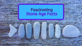 Fascinating
Stone Age Facts
 