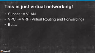 Scaling Challenges
• VLAN ID space is constrained
– 12 bits => 4096 total VLANs

• VRF support is constrained
– Large rout...