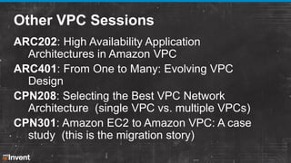 A Day in the Life of a Billion Packets (CPN401) | AWS re:Invent 2013