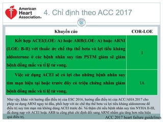 4. Chỉ định theo ACC 2017
Như vậy, khác với hướng dẫn điều trị của ESC 2016, hướng dẫn điều trị của ACC/AHA 2017 cho
phe...