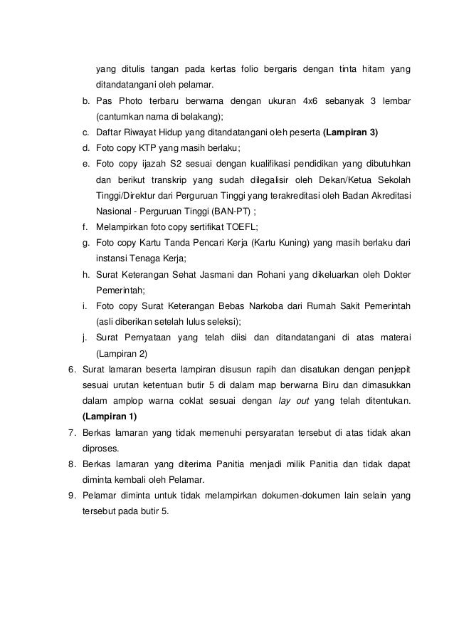 Cpns bmkg 2013