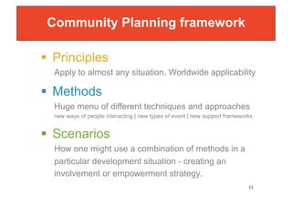 Community Planning: Principles, Methods and Strategies | PDF