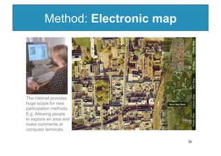 Method: Electronic map




                          30
 