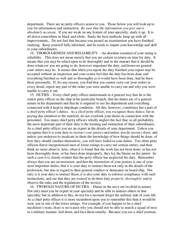 CPO 1918 Bluejacket Manual