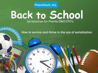 SchoolSerialization for Pharma CMO/CPO’s
Back to
How to survive and thrive in the era of serialization
 