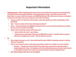 Cpo fitrep observations | PPT