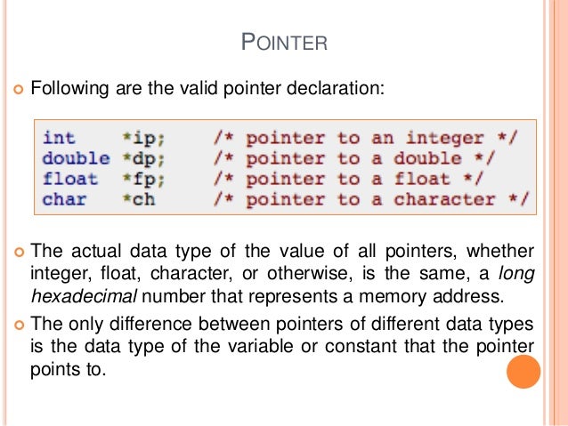 Write a variable declaration for a pointer to a char