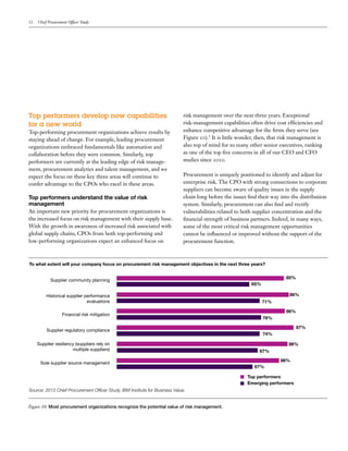 Chief Procurement Officer Study May 2013