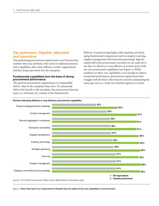 Chief Procurement Officer Study May 2013