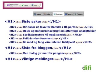 Roadshow novermber 2014: Alle skal med /ved Cathrine Von Porat