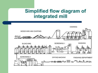 Simplified flow diagram of
integrated mill
 