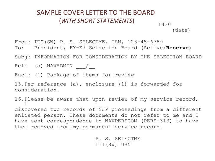 Chief Board Cover Letter May 2021