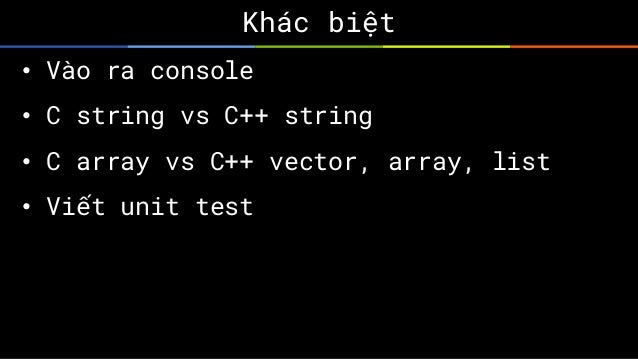 C đến C++ phần 1