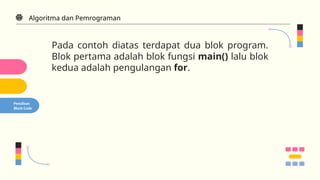 Algoritma dan Pemrograman - Dasar Pemrograman CPP | PPTX
