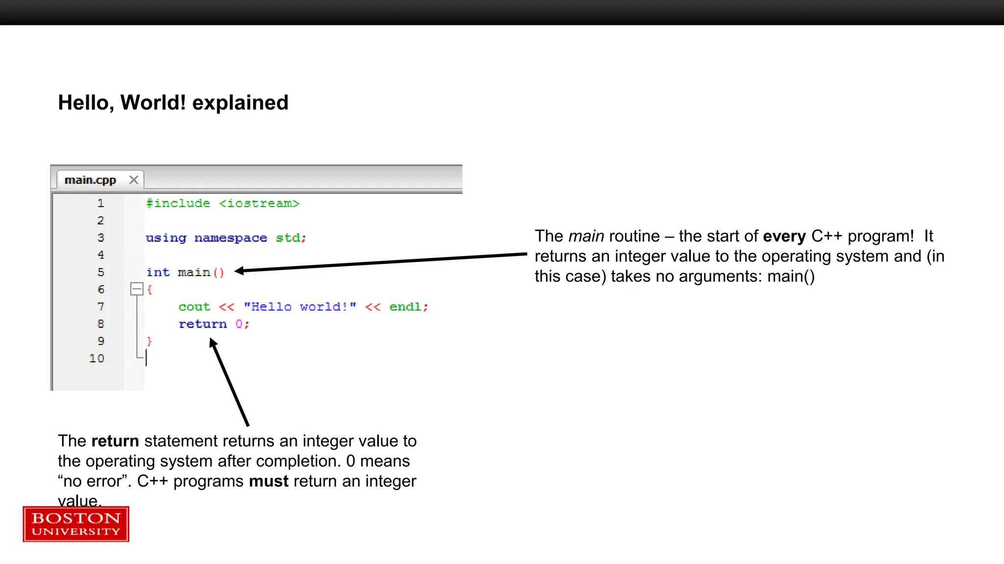 C++ was developed by Bjarne Stroustrup, as an extension to the C ...