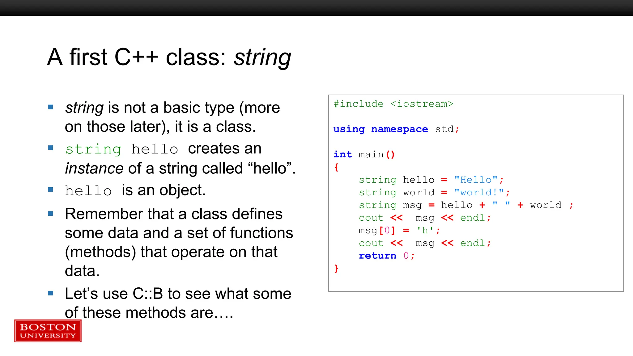 C++ was developed by Bjarne Stroustrup, as an extension to the C ...
