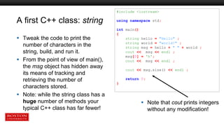 C++ was developed by Bjarne Stroustrup, as an extension to the C ...