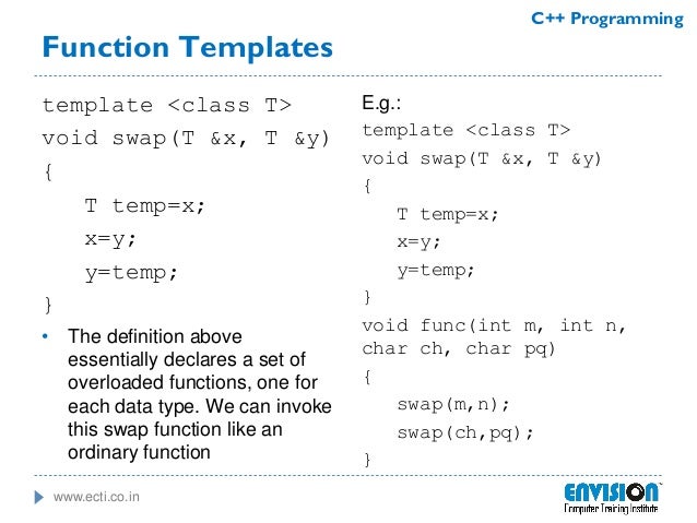 c templates