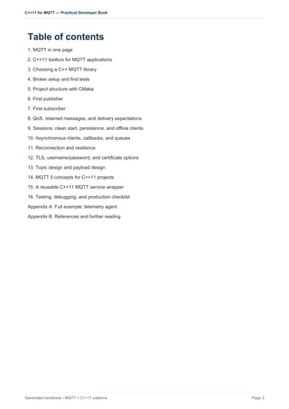 Mastering MQTT Client Development with C++11: Patterns, TLS, and ...