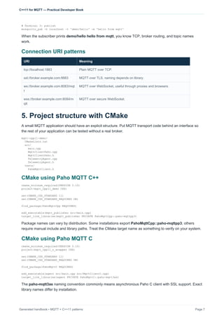 Mastering MQTT Client Development with C++11: Patterns, TLS, and ...