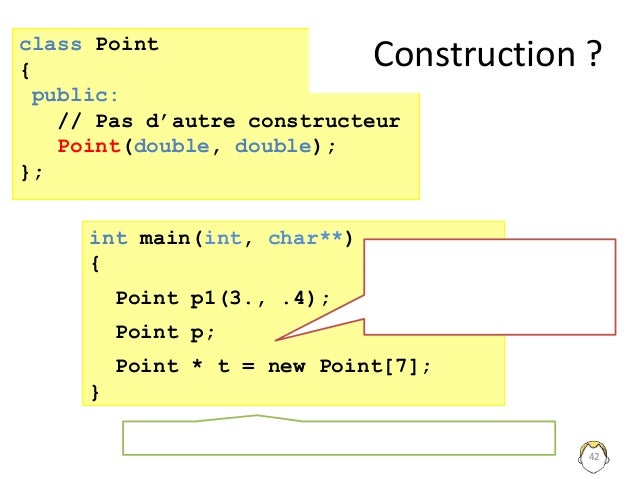 Cours de C++ / Tronc commun deuxième année ISIMA