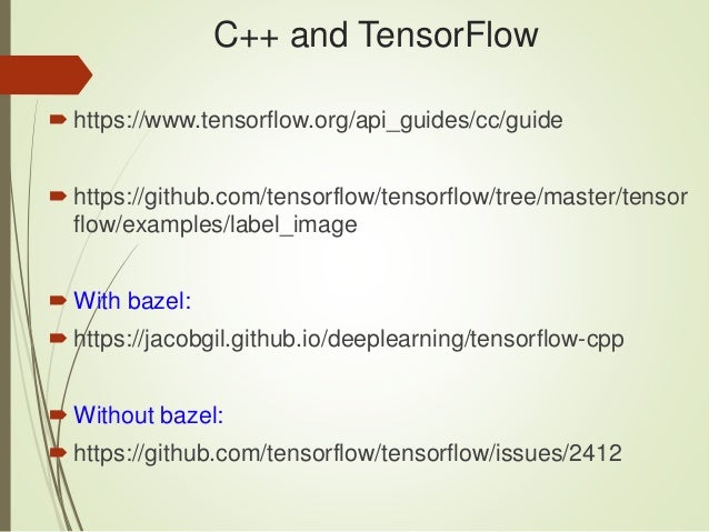 deep learning c   example