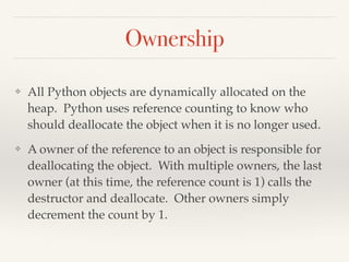 Take advantage of C++ from Python | PPT