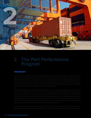 L'indice de performance des ports à conteneurs de l'année 2023 | PDF
