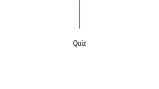 Quiz 1, 2 
#include<iostream> 
usingnamespace::std; 
voidmain(void) 
{ 
chari1=100, i2=300; 
char*p1,*p2; 
p2 = &i1; 
cout << *p2 << endl; 
} 
d 
#include<iostream> 
usingnamespace::std; 
voidmain(void) 
{ 
int*p1; 
p1 = newint[5]; 
*p1 = 2; 
*(++p1) = 4; 
cout << *p1 << endl; 
cout << *(p1+1) << endl; 
cout << *(p1-1) << endl; 
} 
4 
-842150451 
2 
Press any key to continue  