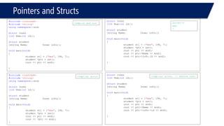 C Code Struct Pattern C++ L07-Struct | PDF