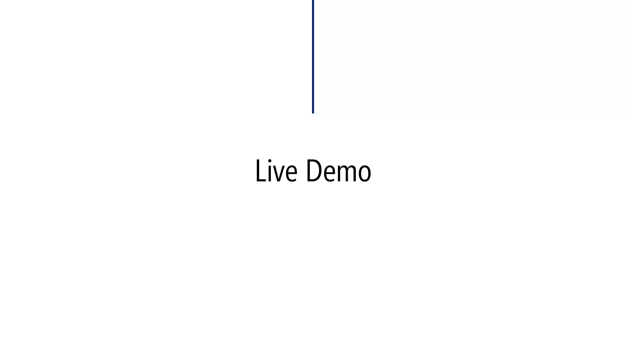 Live Demo  