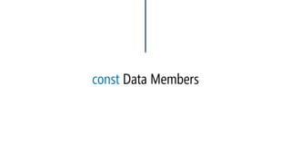 constData Members  