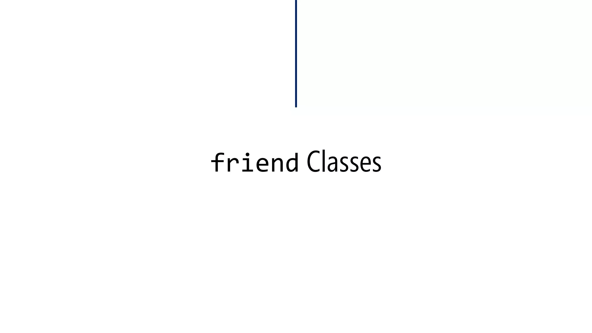 friendClasses  