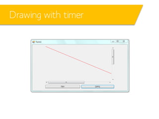 Drawing with timer

 