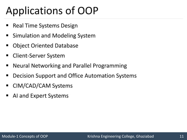 OOPS with C++ | Concepts of OOPS | Introduction