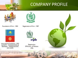 COMPANY PROFILE
 