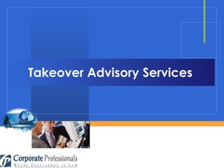 Takeover Advisory Services