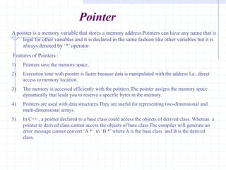 Example  :       #include<iostream.h>                       class   A                    {                        public:                     A( )                  {                     cout<<“ This Zero Argument Constructor of A : ”;                    }              ~A( )              {                  cout<<“\n This is Destructor of  A : ”;                }       };            class   B              {