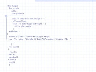 Base classXYZDerived classMultilevel Inheritance :                  when a class base class is derived from another derived class i.e..,  derived class acts as a base class, such type of inheritance is known as Multilevel inheritance.WX is a base class. Y is derived  from  X. Further, Z is derived from Y. Here, Y is not only  a derived  class but also a base class. Further, Z can be used as a base class.XYZHierarchical Inheritance :              when a single base class is used fro derivation of two or more classes. It it known as hierarchical inheritance.Here W is only one base class. X,Y & Z are derived  classes . Further X, Y, Z are not used for deriving a class.